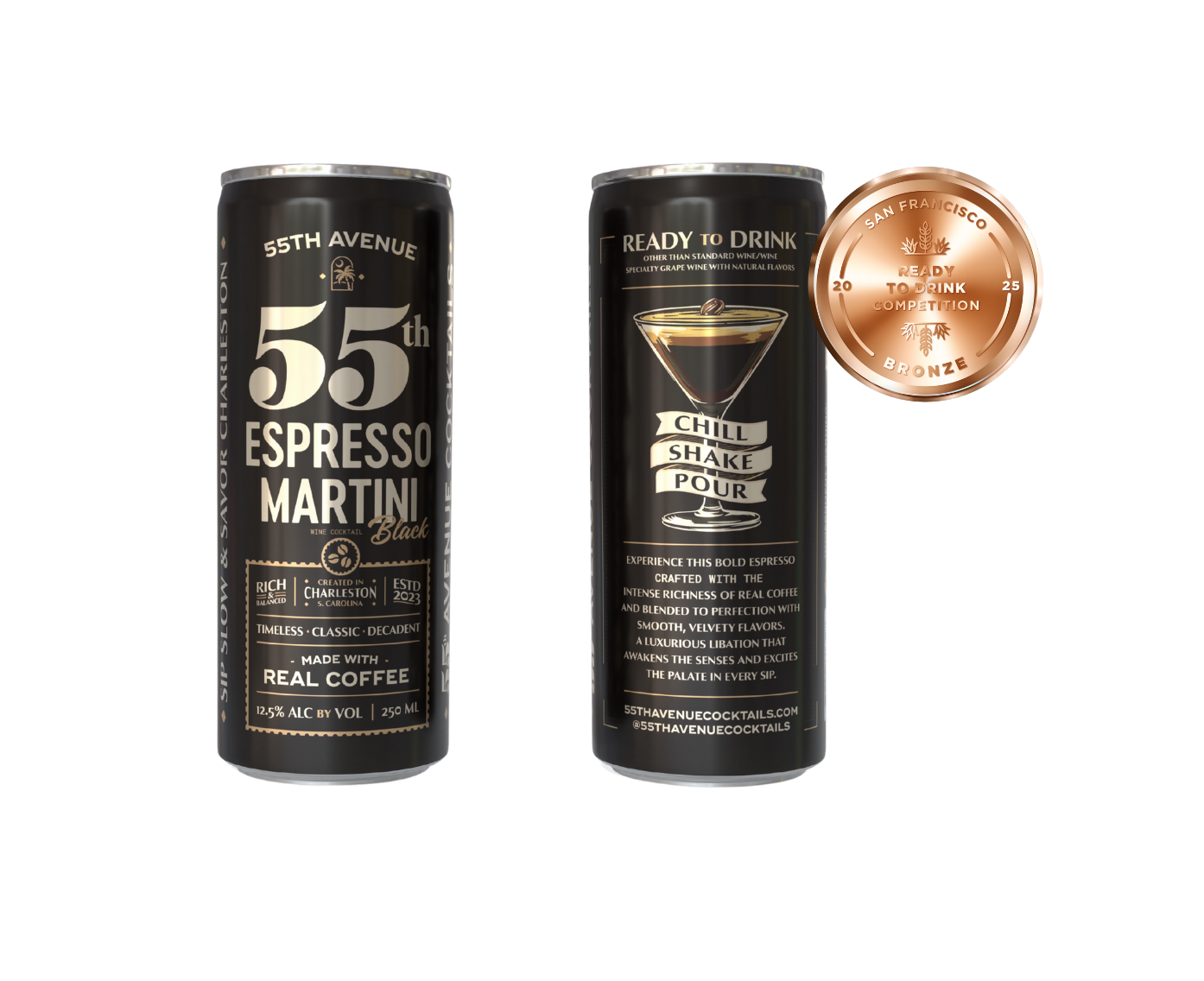 Espresso Martini Black – 55TH Avenue Cocktails